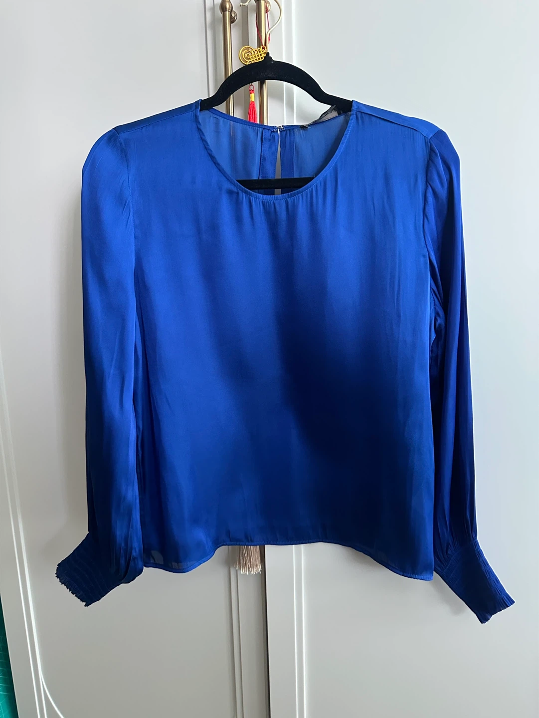 Banana Republic Royal Blue Blouse Size M