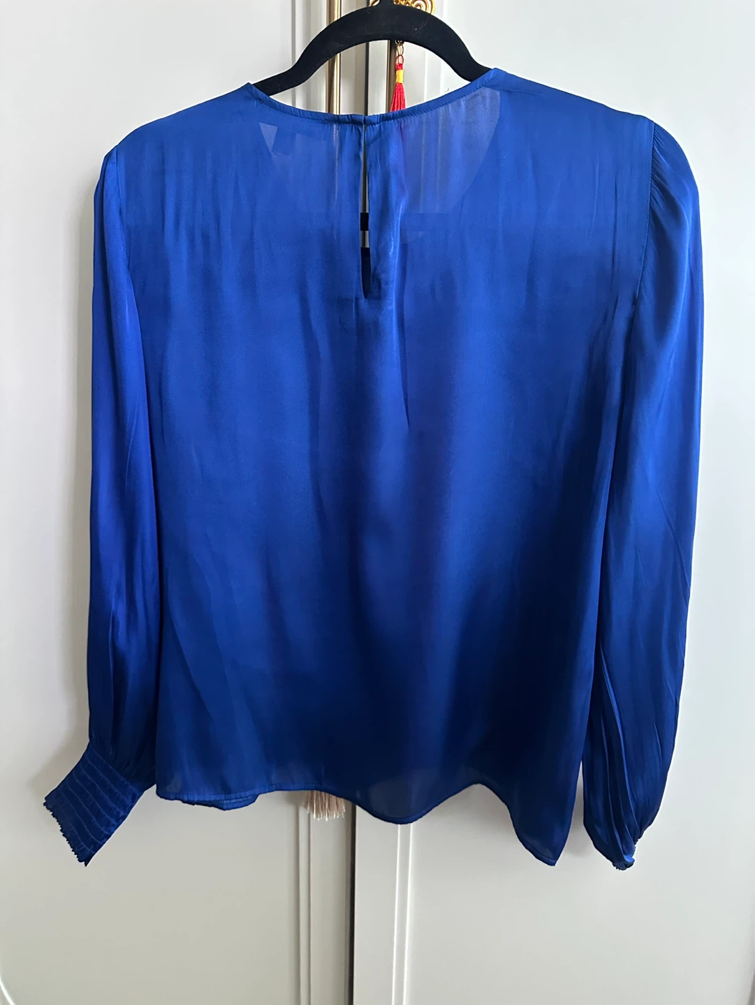 Banana Republic Royal Blue Blouse Size M - photo 4