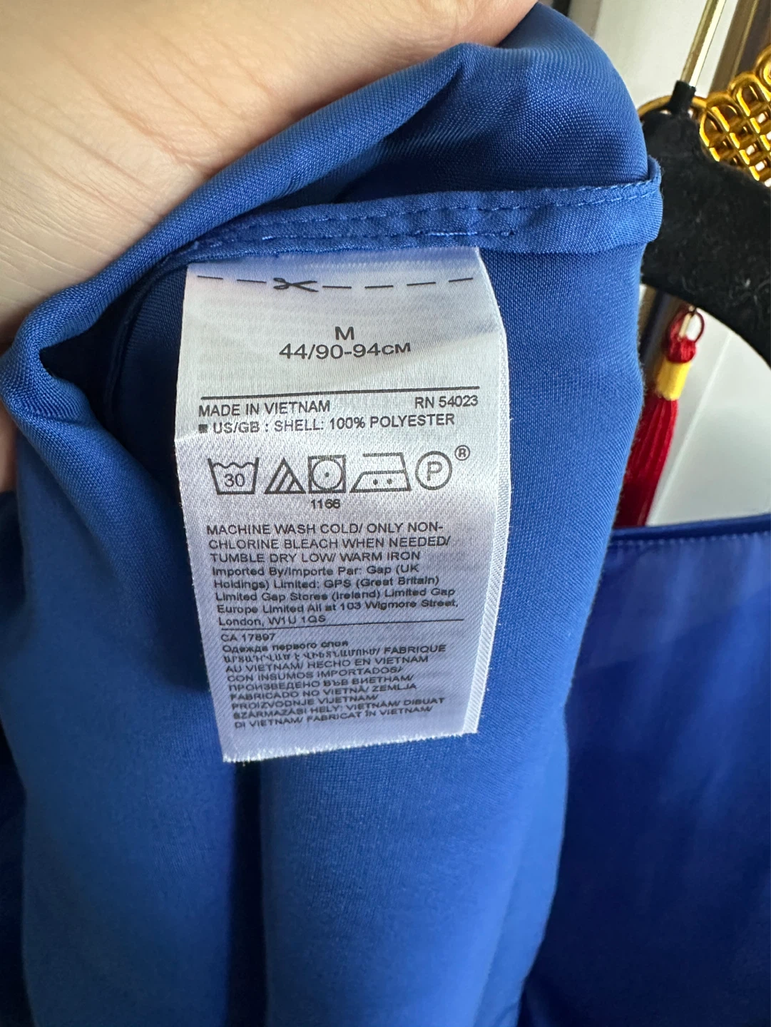 Banana Republic Royal Blue Blouse Size M - photo 5