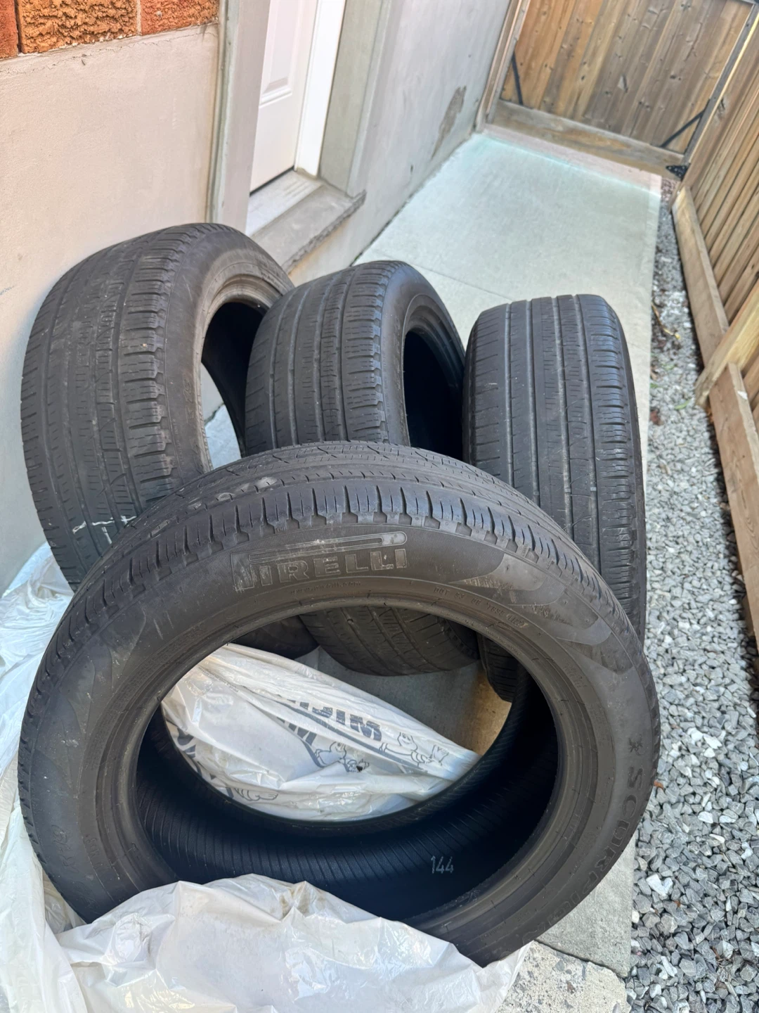 Pirelli Scorpion Verde All Season Run Flat Tires - 235/55 R19