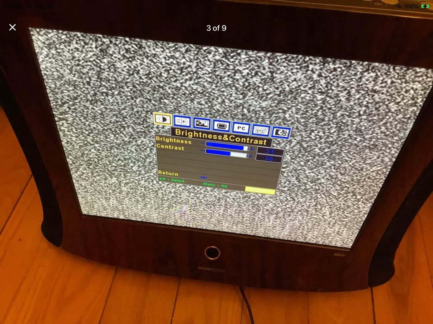 Hannspree 2005 T151 12x9” LCD TV Monitor 🐞 - photo 3