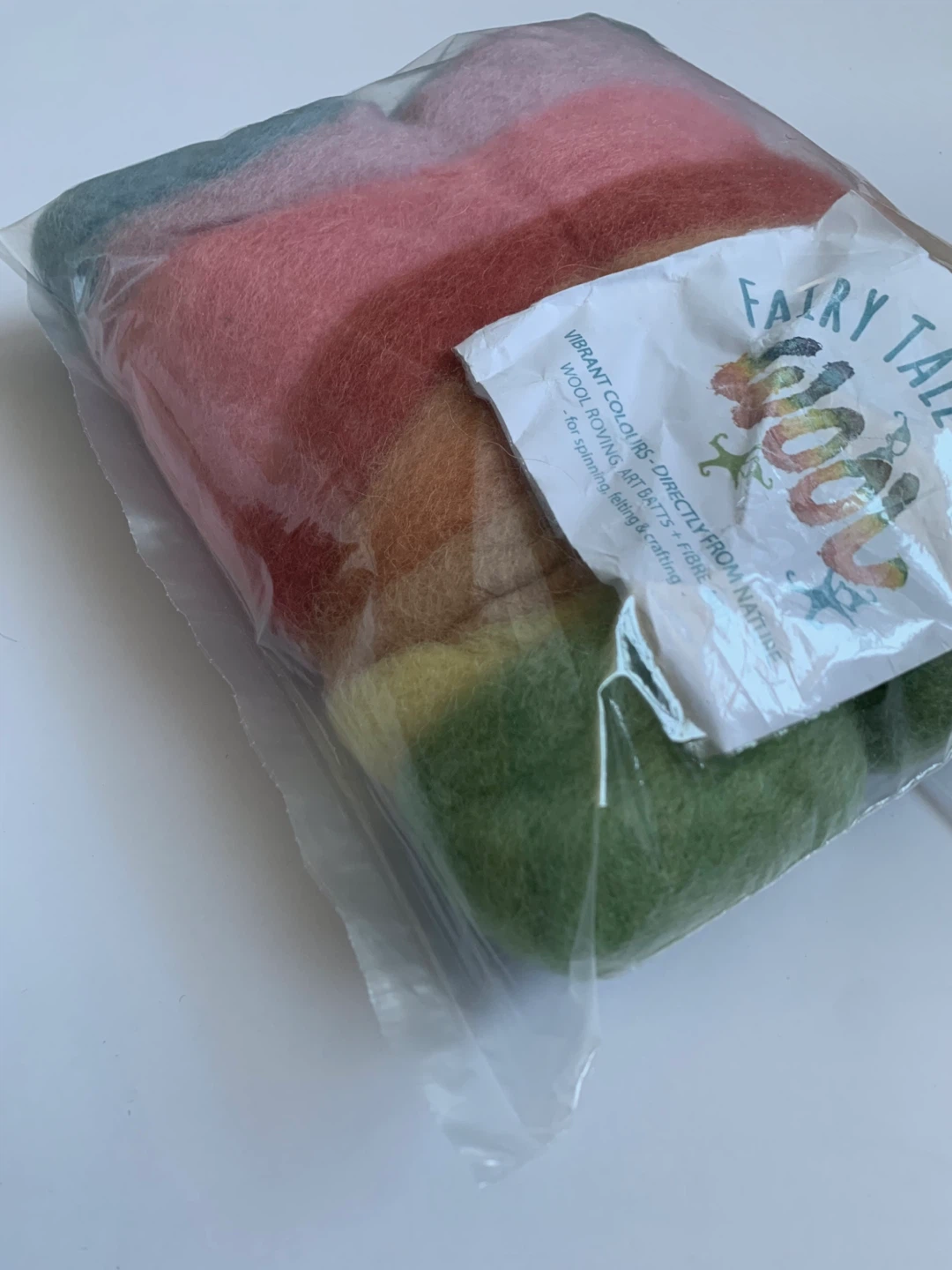 Fairy Tale Wool Roving - Shades of Spring - photo 2