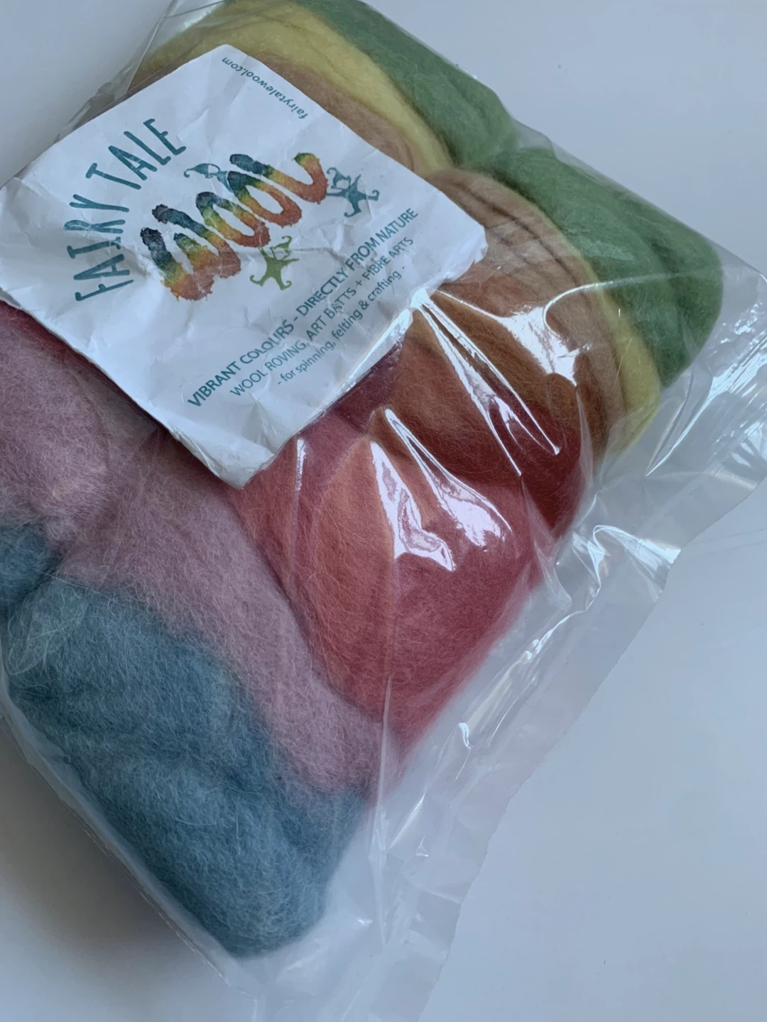 Fairy Tale Wool Roving - Shades of Spring - photo 3