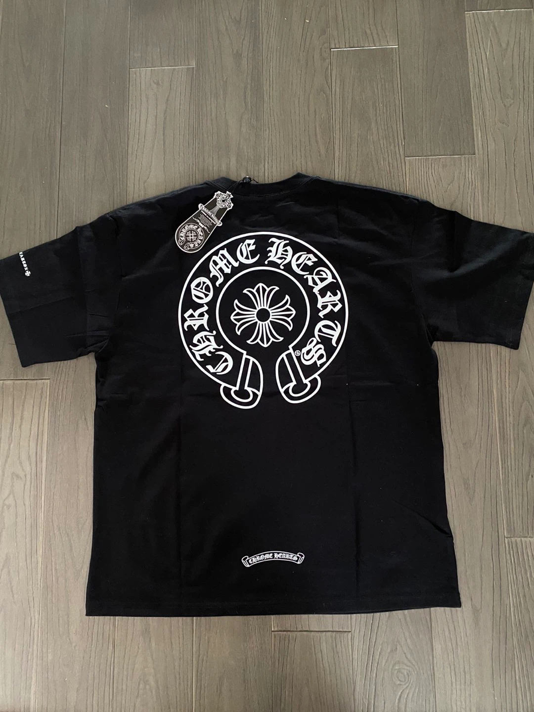 Chrome Hearts Black T-Shirt - photo 2