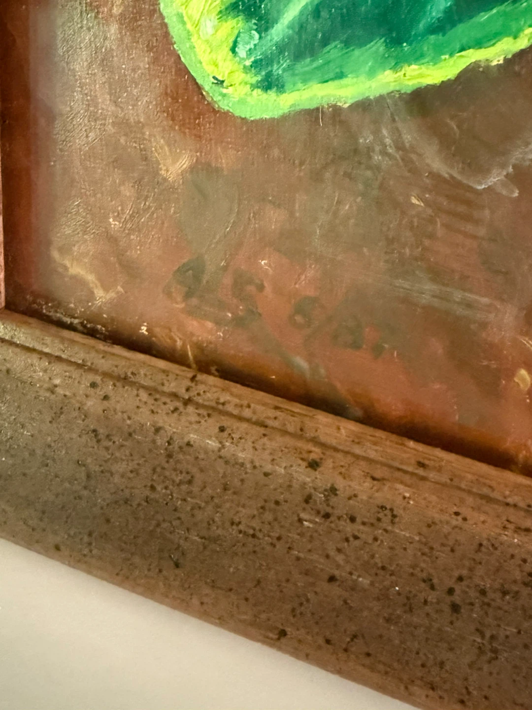 African violet painting - photo 2