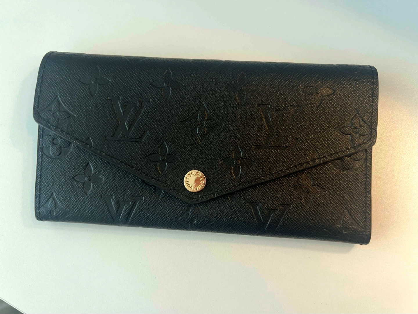 Louis Vuitton Black Monogram Wallet