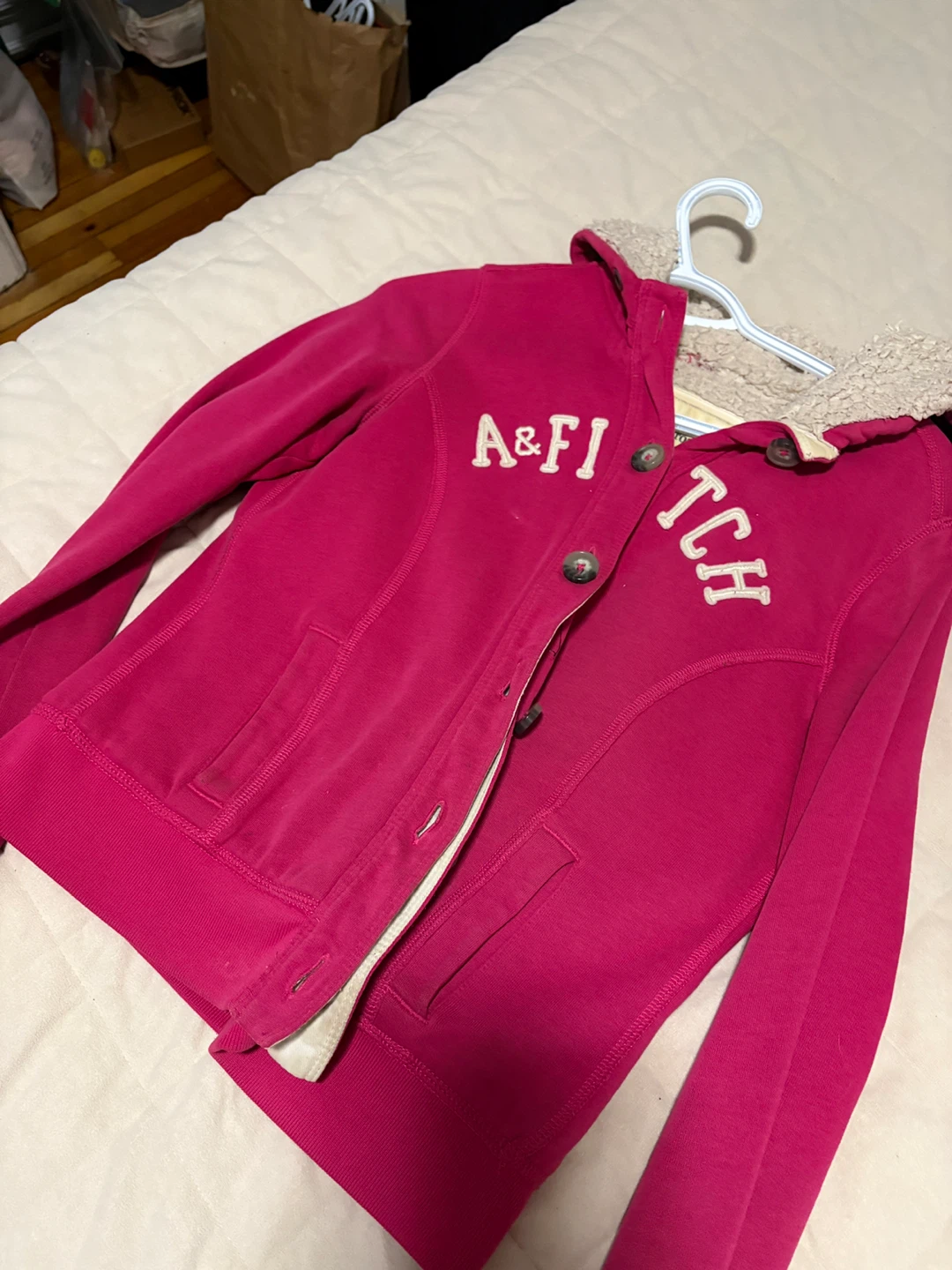 Abercrombie & Fitch Fleece Lined Hoodie