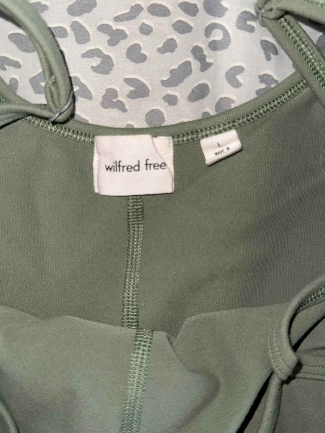 Wilfred Free Green Jumpsuit - Size L - photo 2