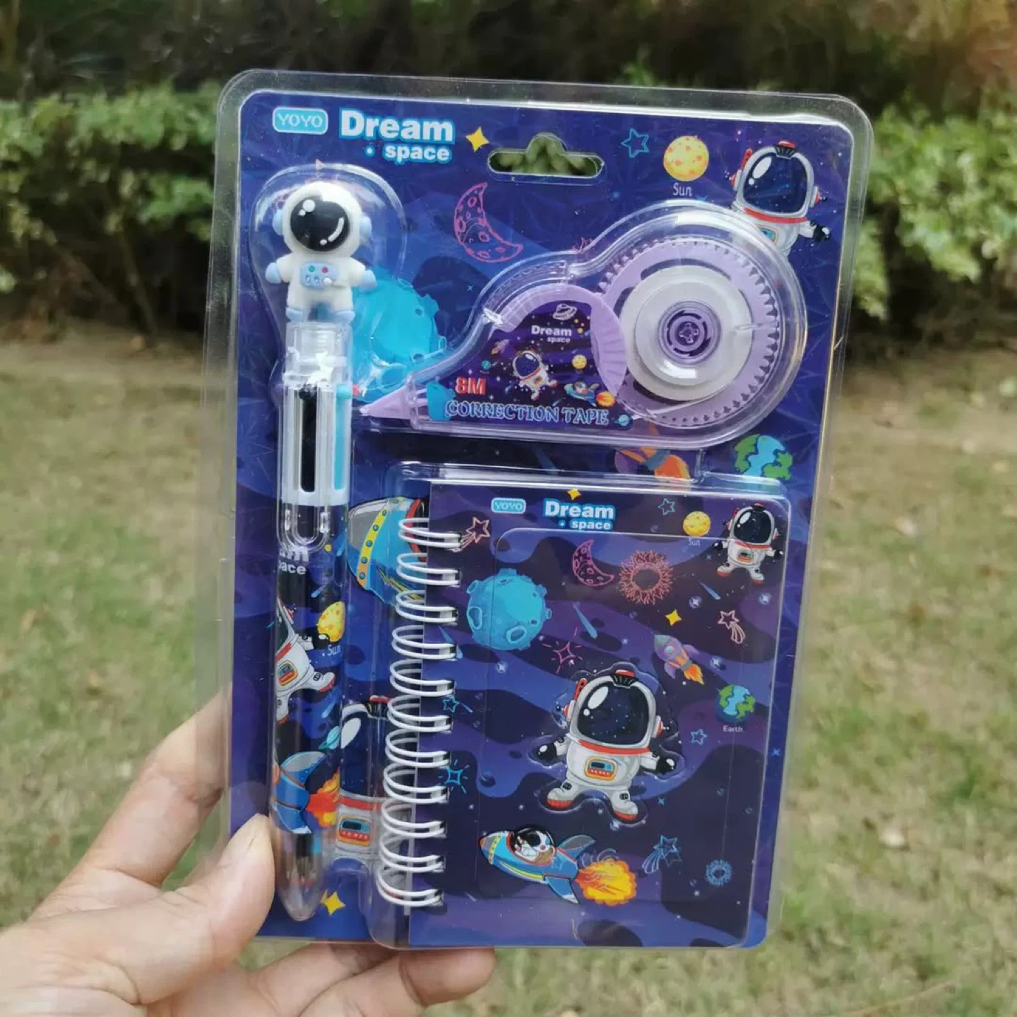 YOYO Unicorn Stationery Set with Pen and Notebook