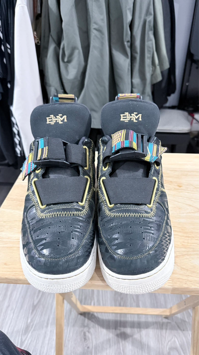 Nike Air Force 1 Black History Month Size 14