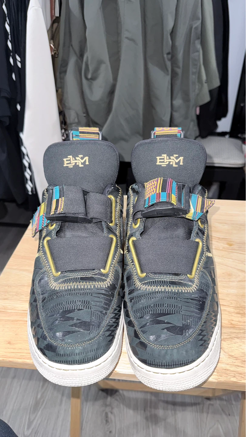 Nike Air Force 1 Black History Month Size 14 - photo 2