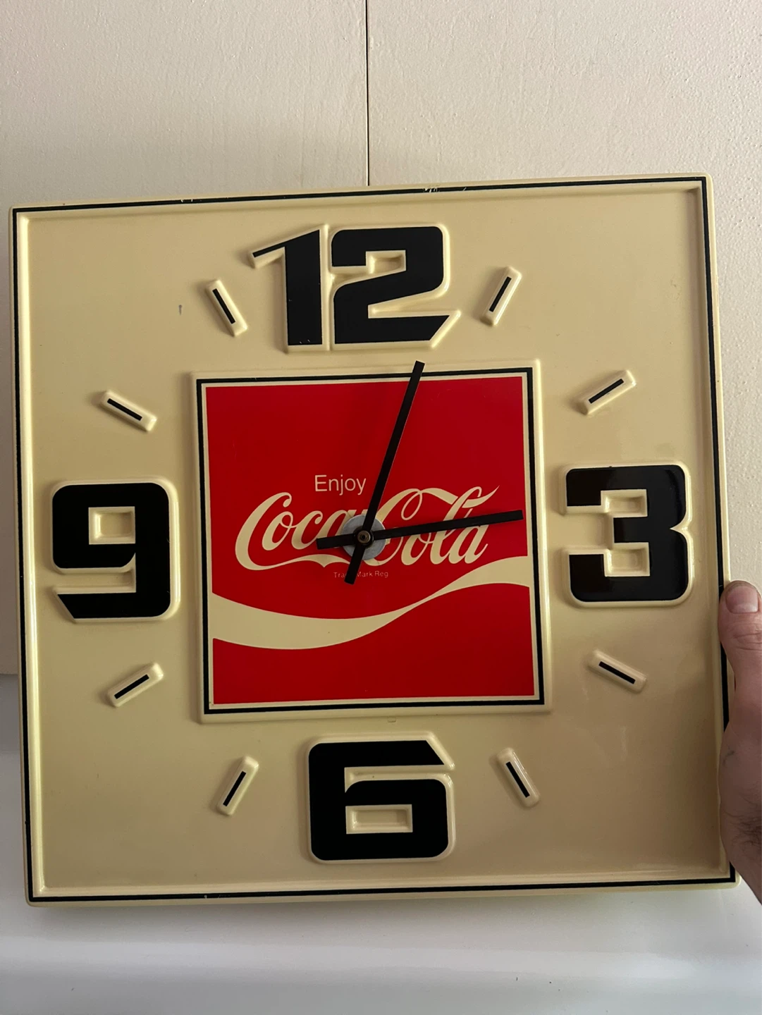 Vintage Enjoy Coca Cola Wall Clock