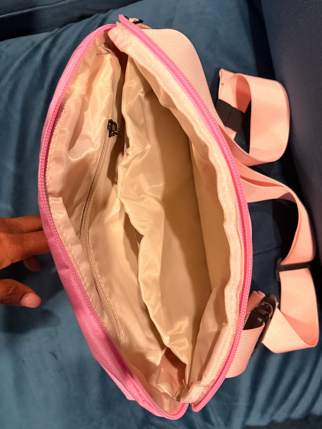 Pink and Orange Fanny Pack/Crossbody Bag - photo 2