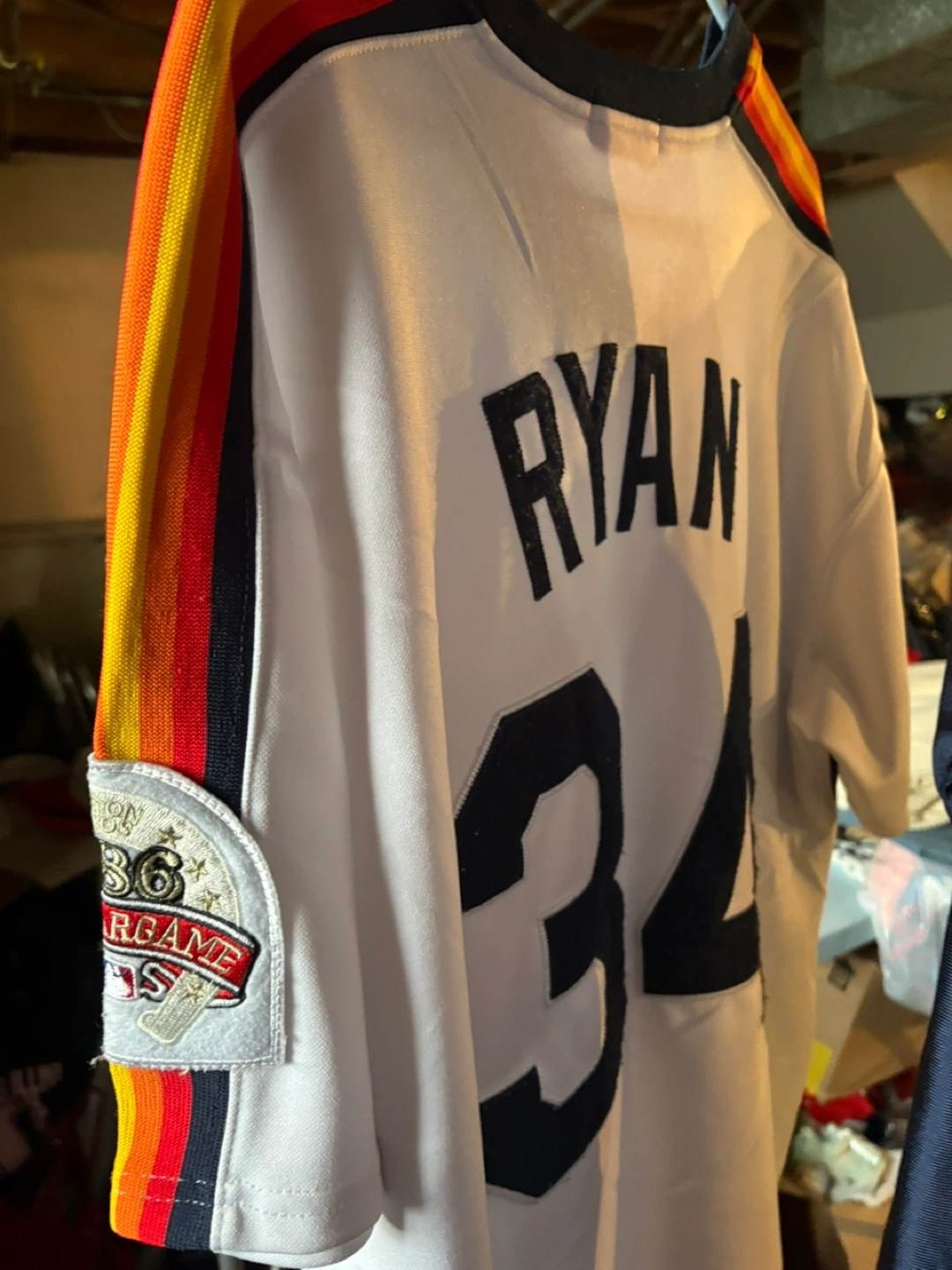 Mitchell & Ness Houston Astros Ryan #34 Baseball Jersey - photo 2
