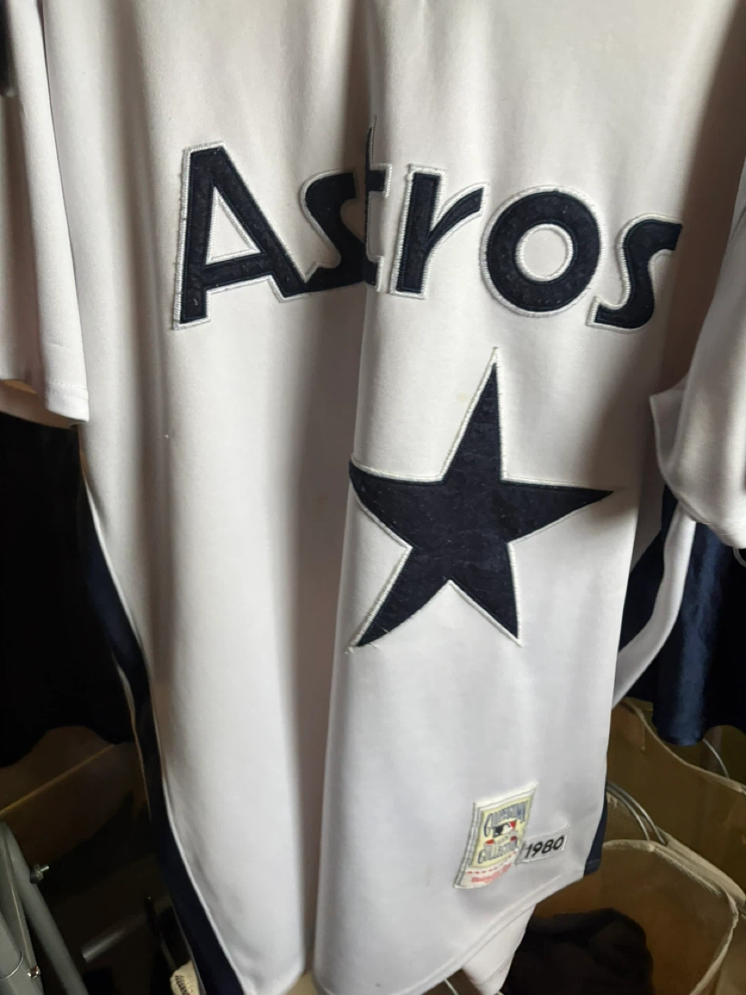 Mitchell & Ness Houston Astros Ryan #34 Baseball Jersey - photo 4