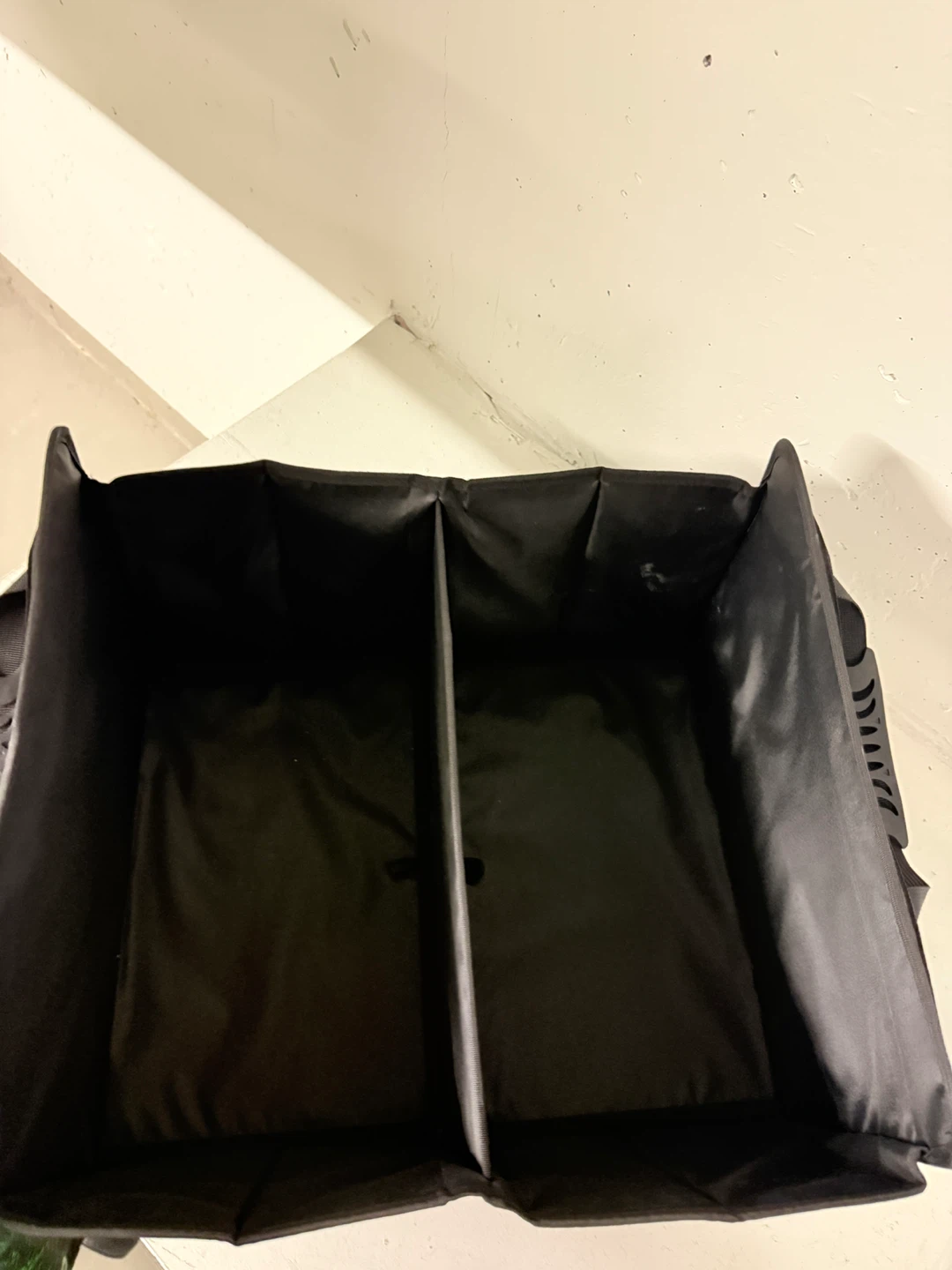 Black storage organizer, foldable. - photo 5