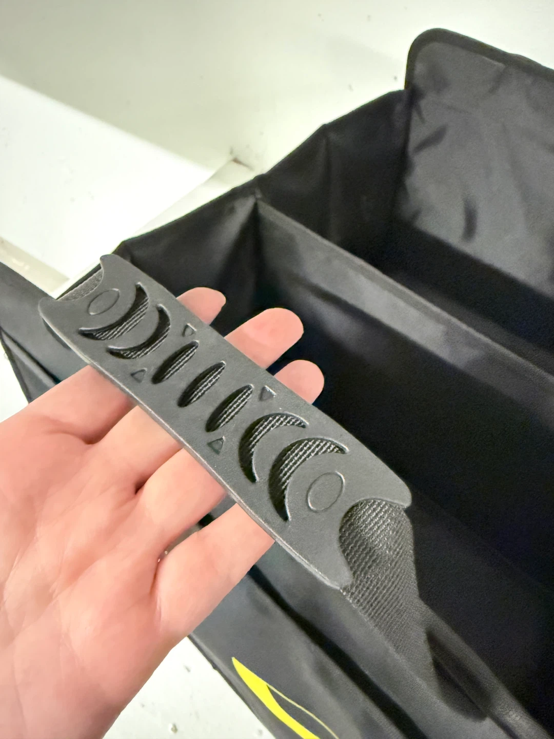 Black storage organizer, foldable. - photo 3