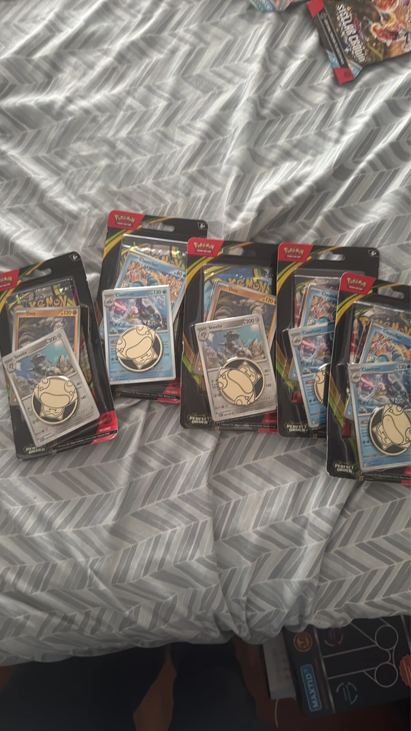Pokemon Trading Card Game Packs (4-Count) with Coins