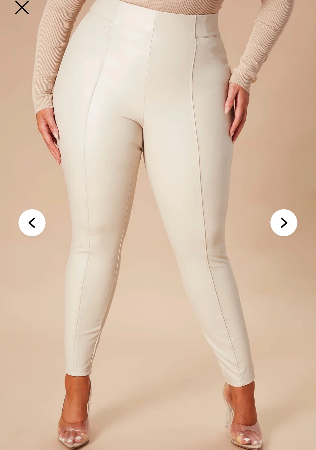XL Fashion Nova Women's Faux Leather Leggings - photo 3