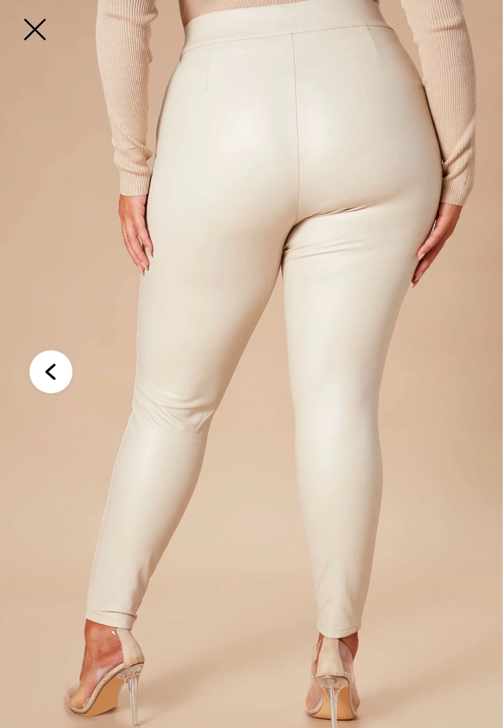 XL Fashion Nova Women's Faux Leather Leggings - photo 4