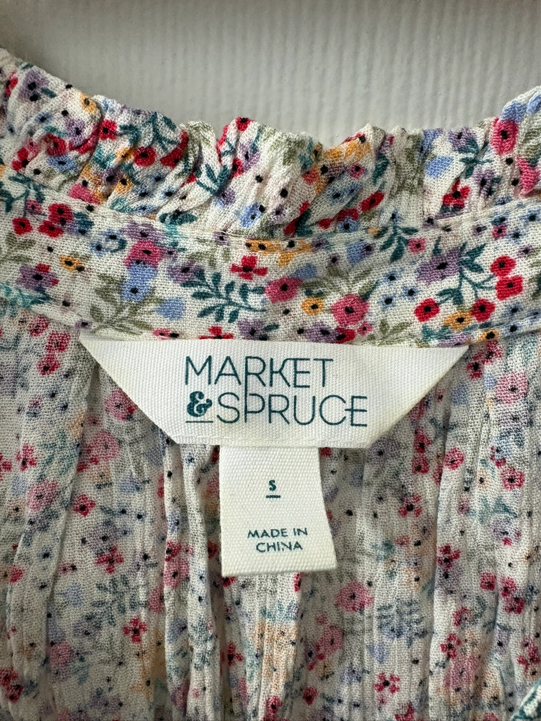 Flowered Blouse - photo 2