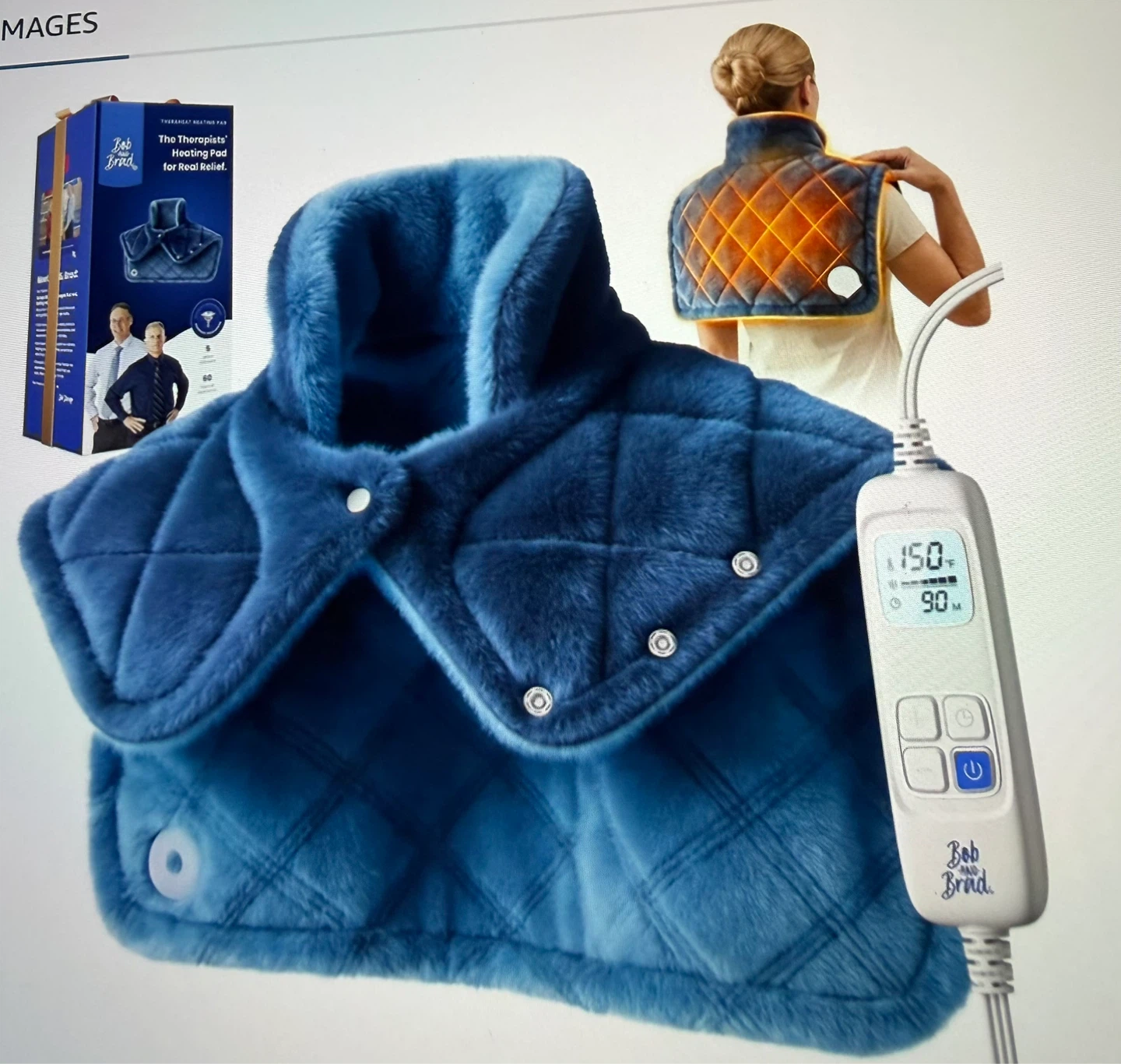 Bob and Brad Neck and Shoulder Heating Pad - photo 2
