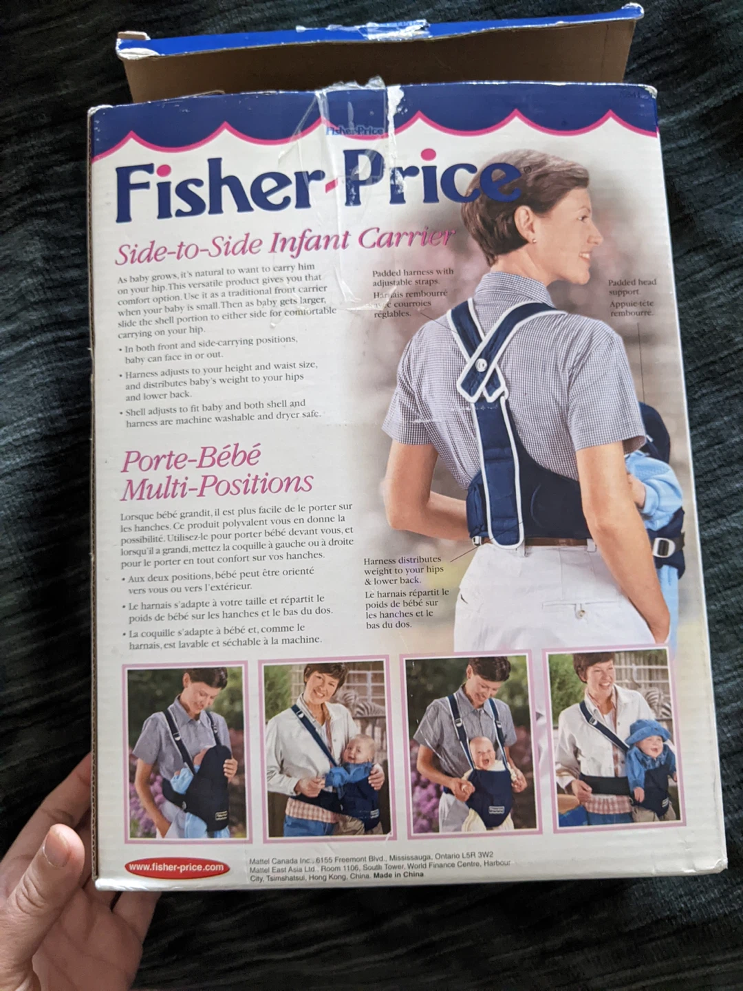 Fisher-Price Side-to-Side Infant Carrier - photo 2