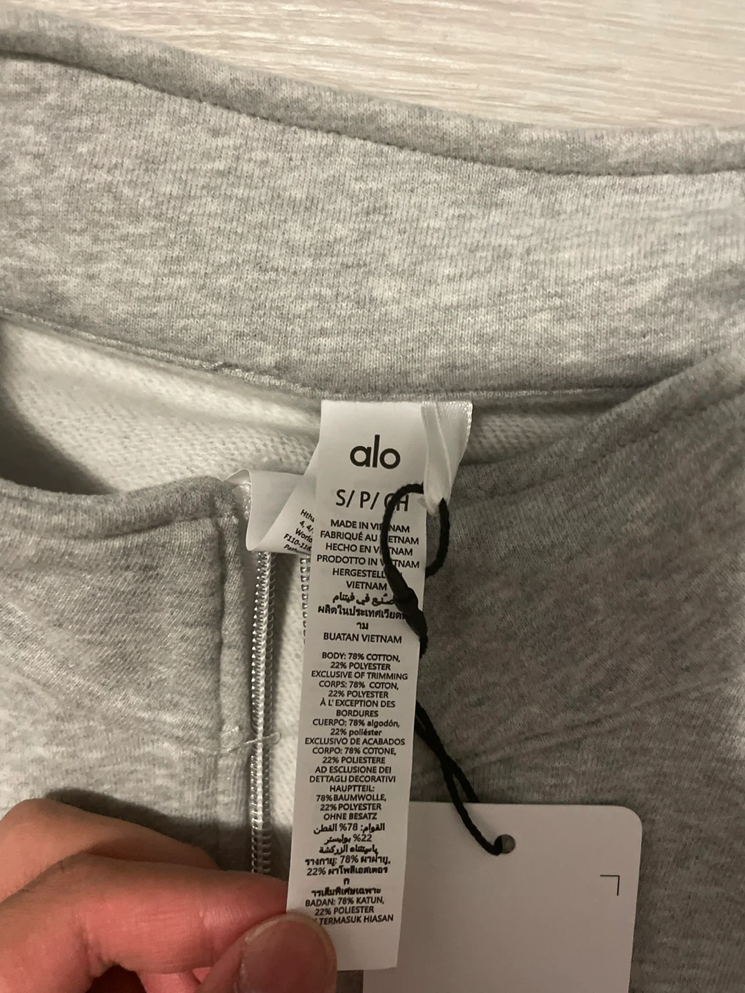 Alo Grey Quarterzip - photo 3