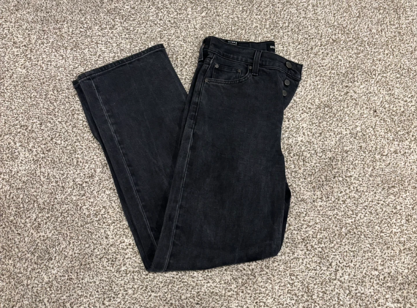 Denim Forum The Arlo Hi-Rise Straight Jeans