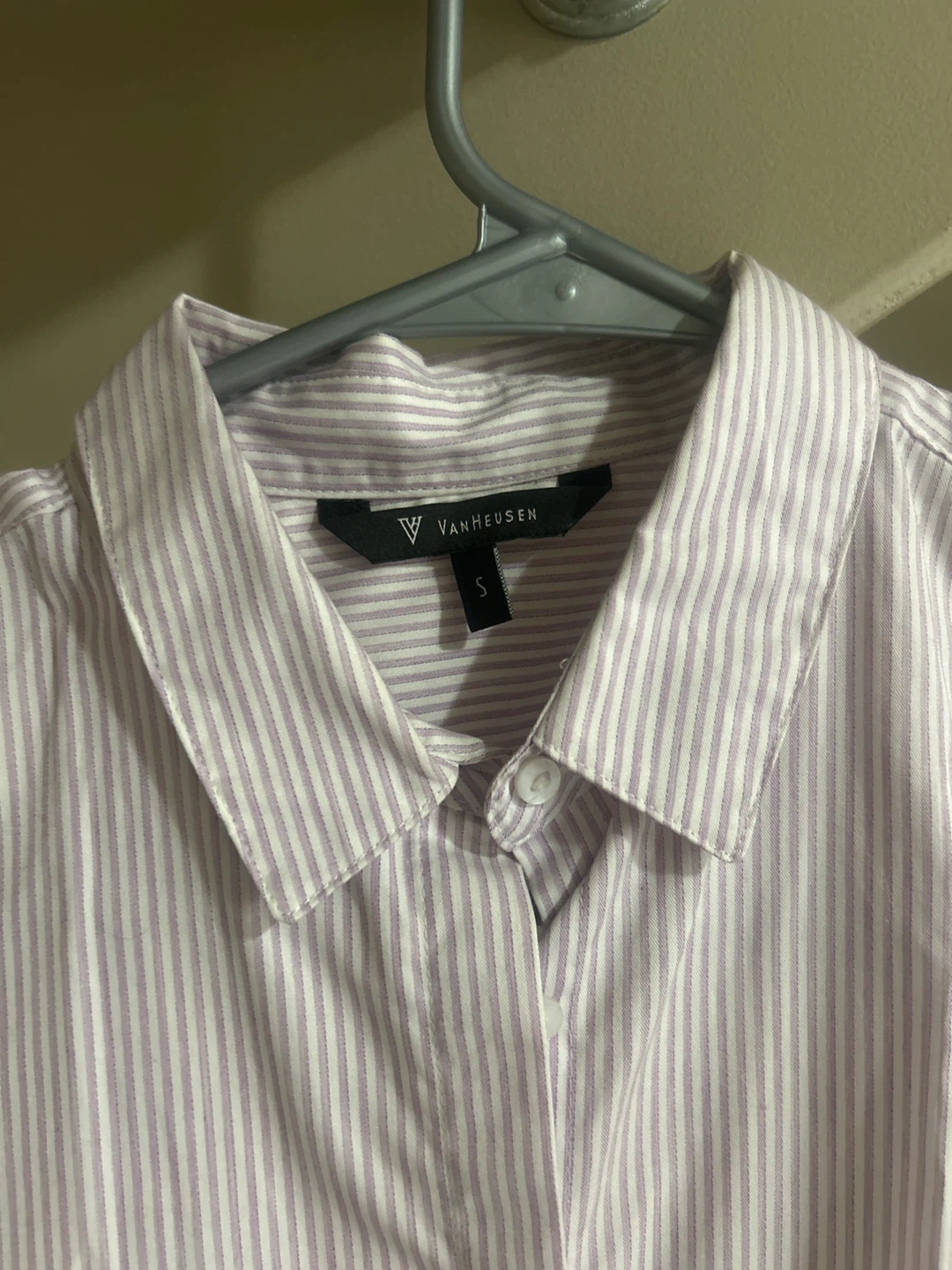 Van Heusen Striped Button-Down Shirt - Size S - photo 2