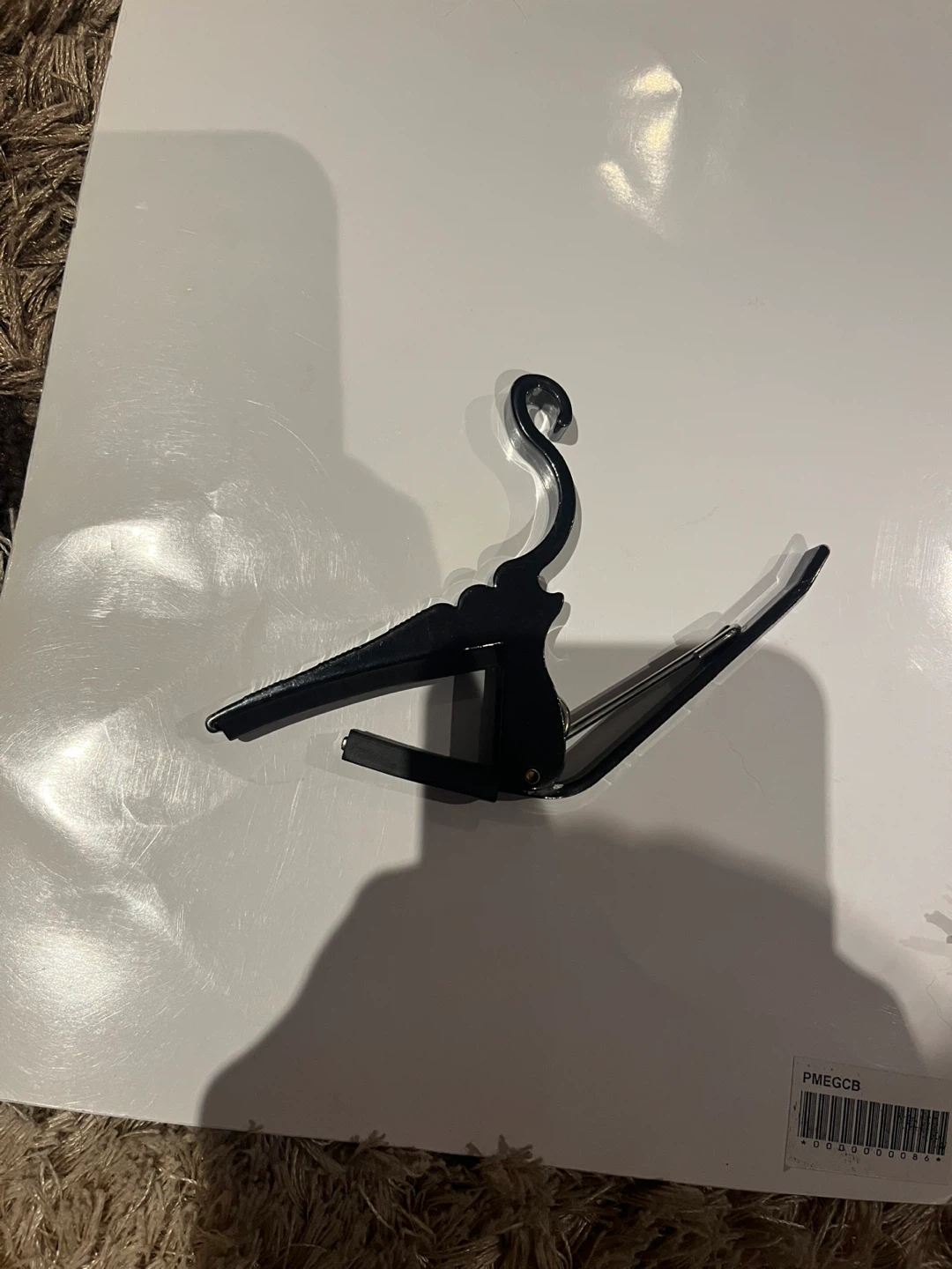 Black Guitar Capo