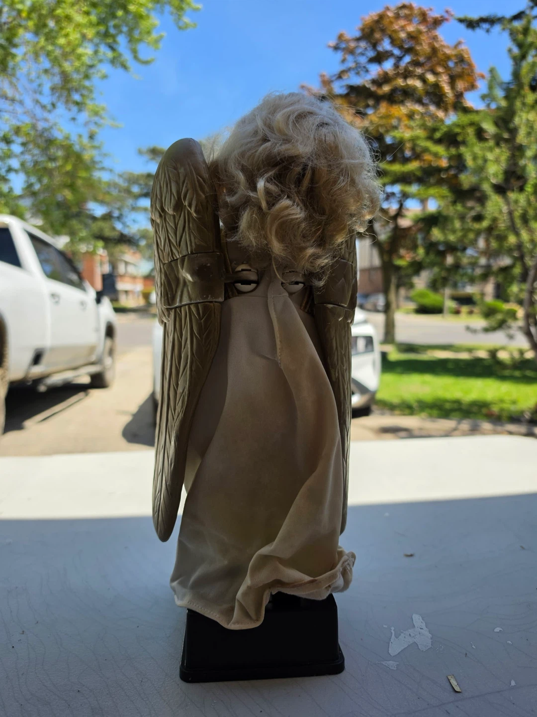 Angel Figurine with Candle - photo 2