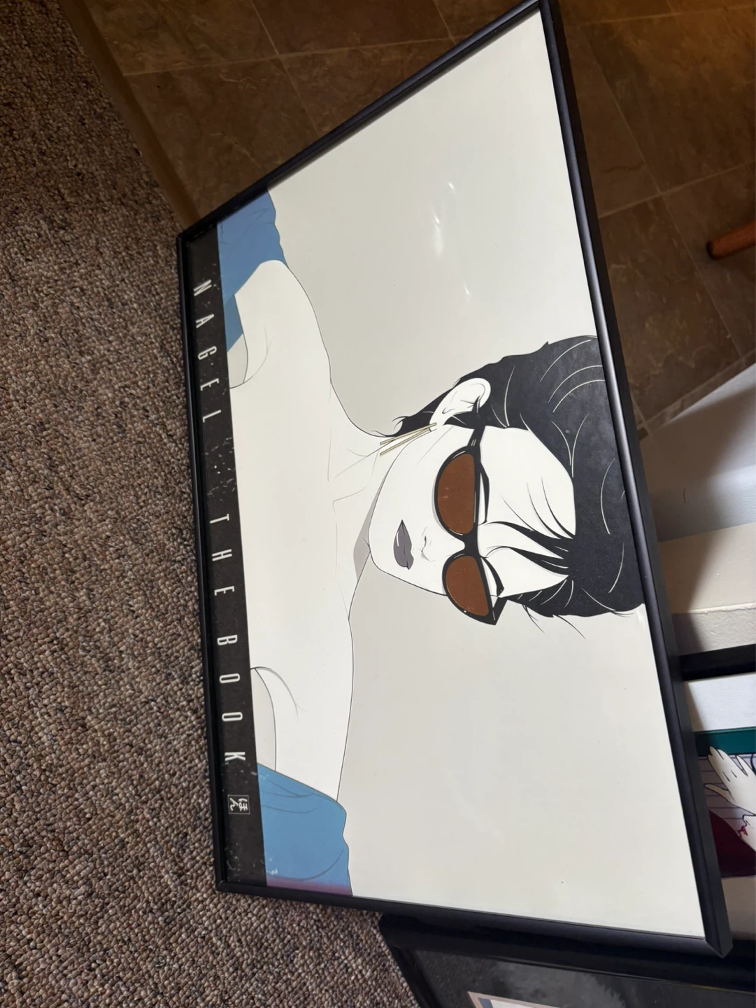 Nagi The Book Framed Print