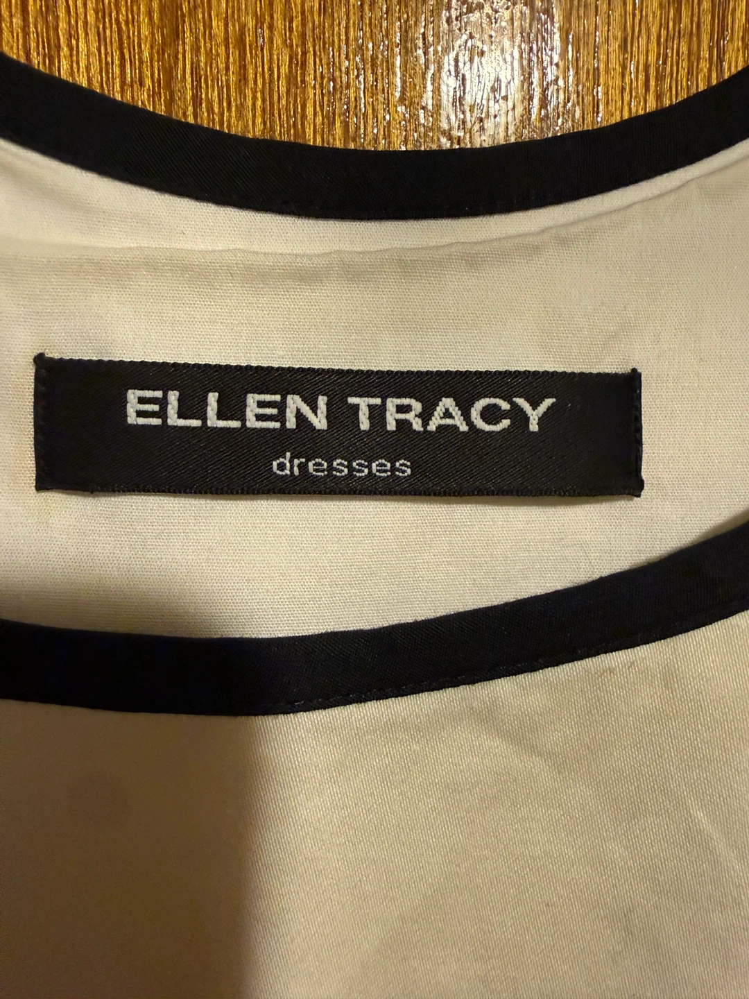 Ellen Tracy White & Black Sheath Dress - photo 4