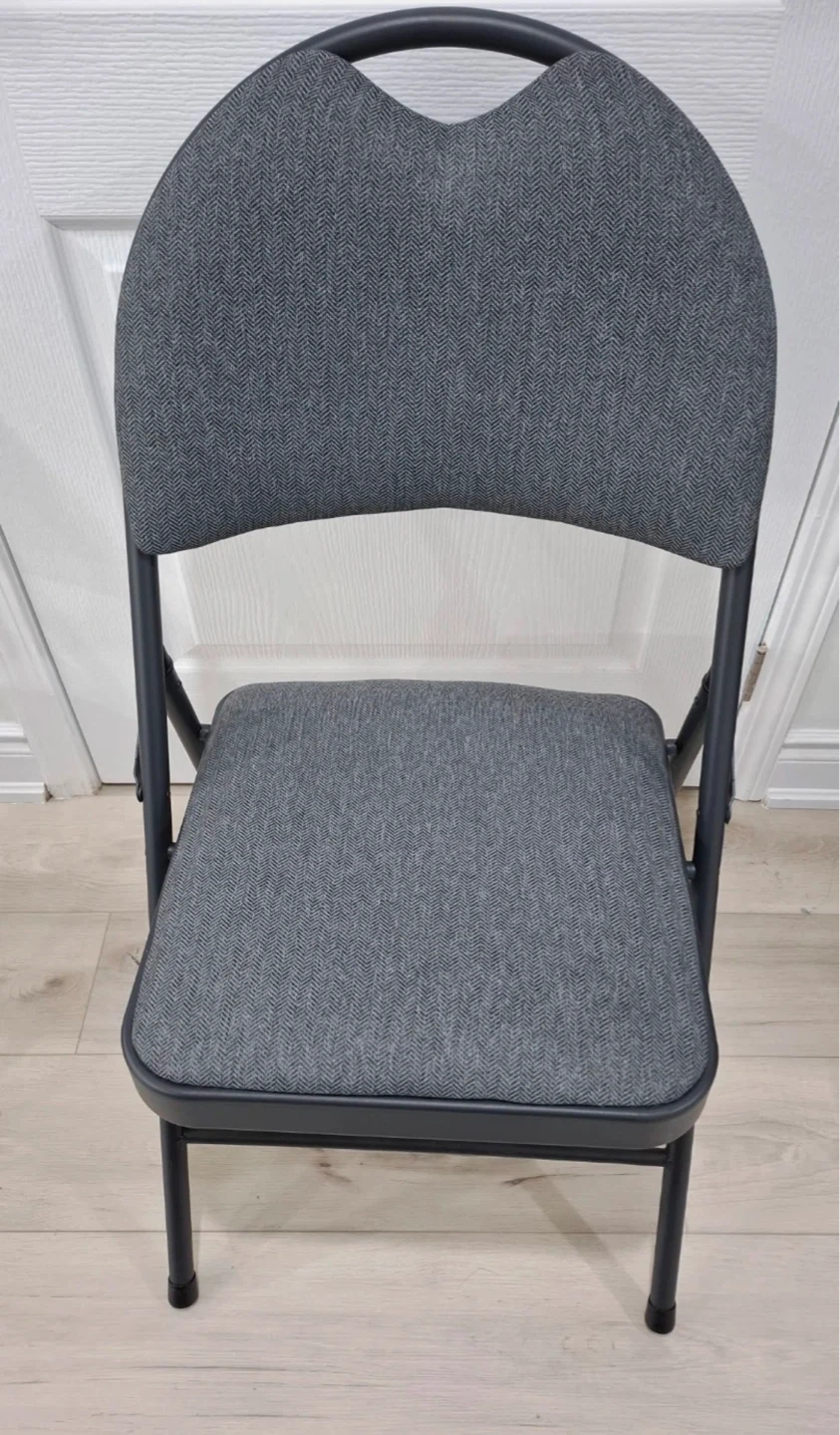 Costco Grey Folding Chair