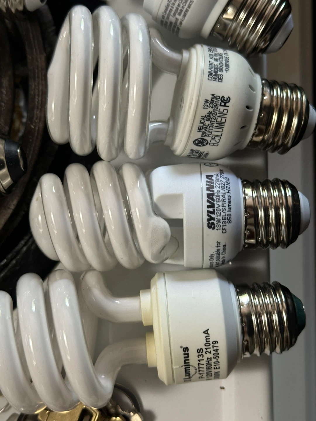 Lot of 10 mixed coil light bulbs - photo 2