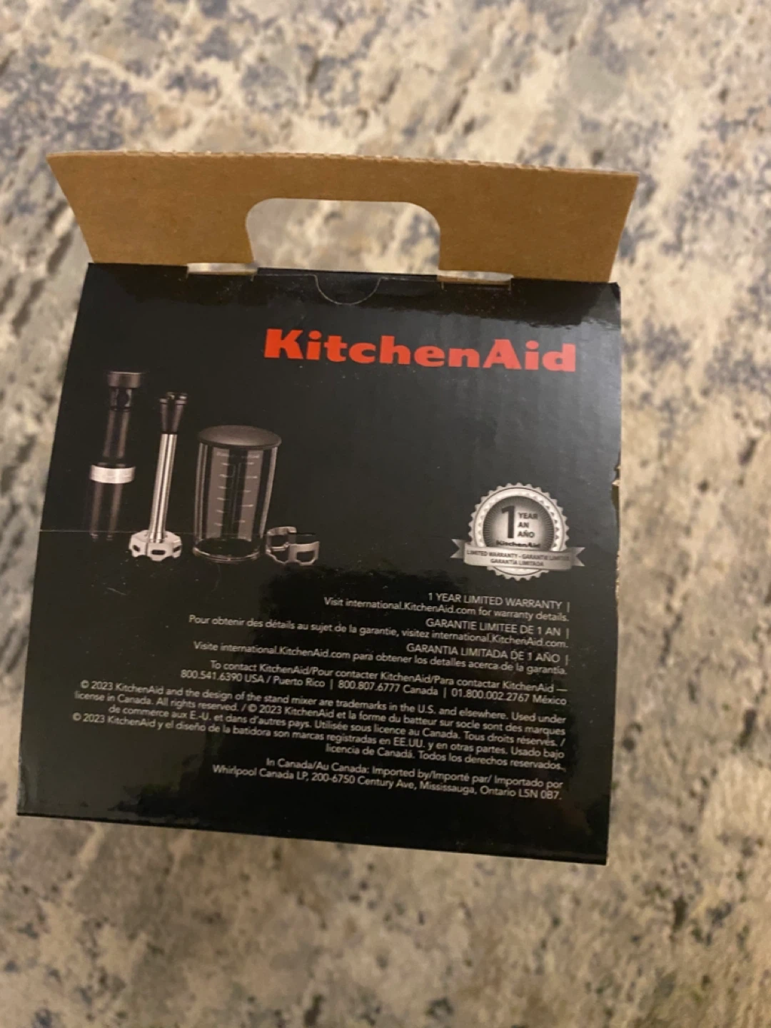 KitchenAid Corded Hand Immersion Blender - Matte Black - photo 3