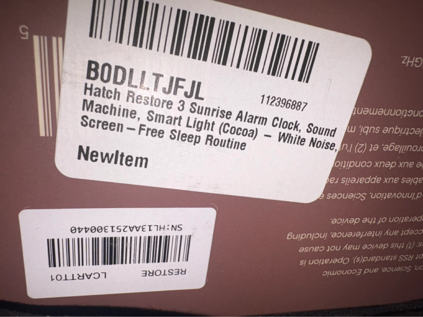 Hatch Restore 3 Sunrise Alarm Clock Smart Light Sound Machine - photo 2