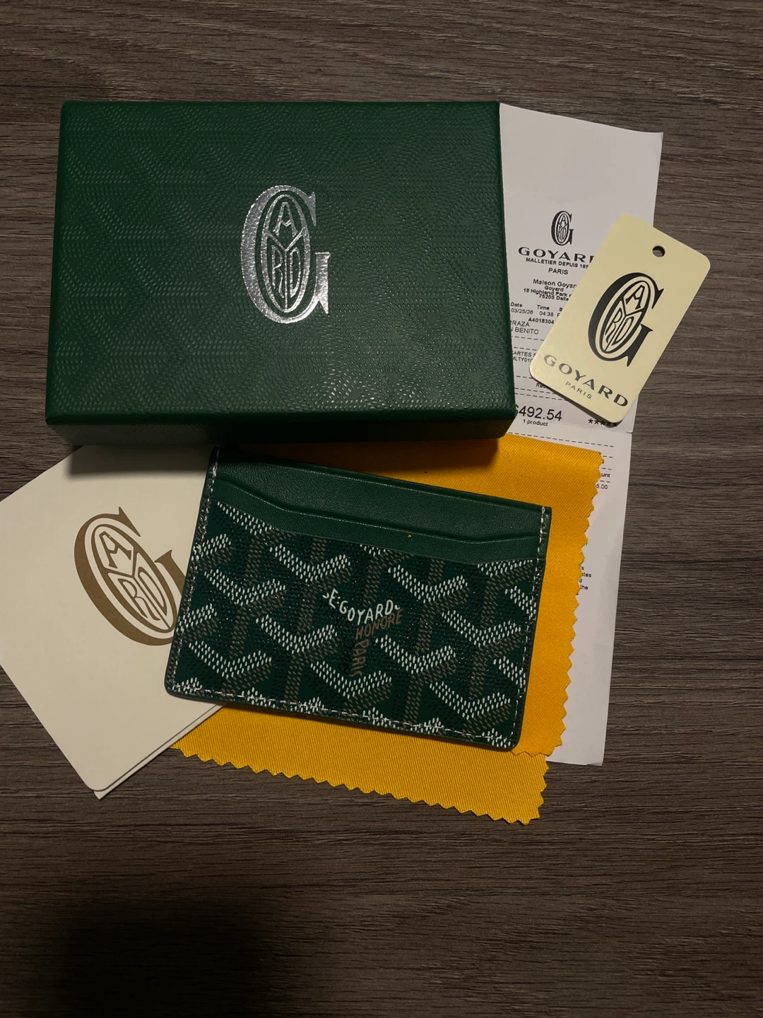 Goyard Card Holder