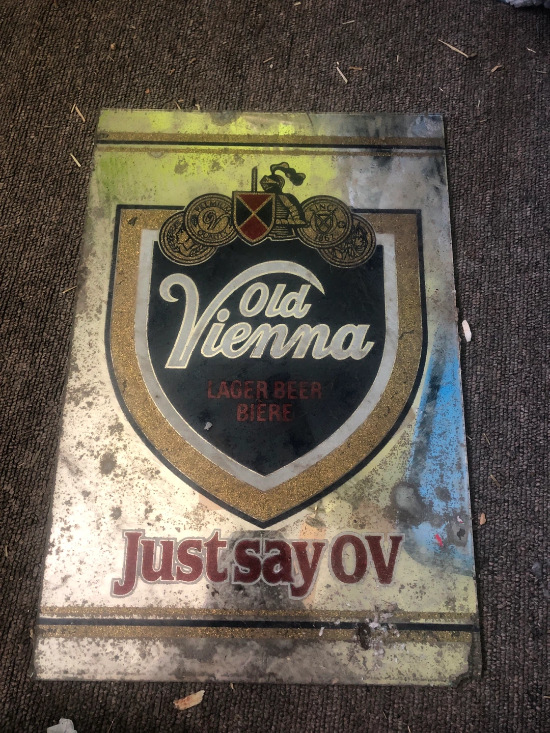 Old Vienna Lager Beer Sign