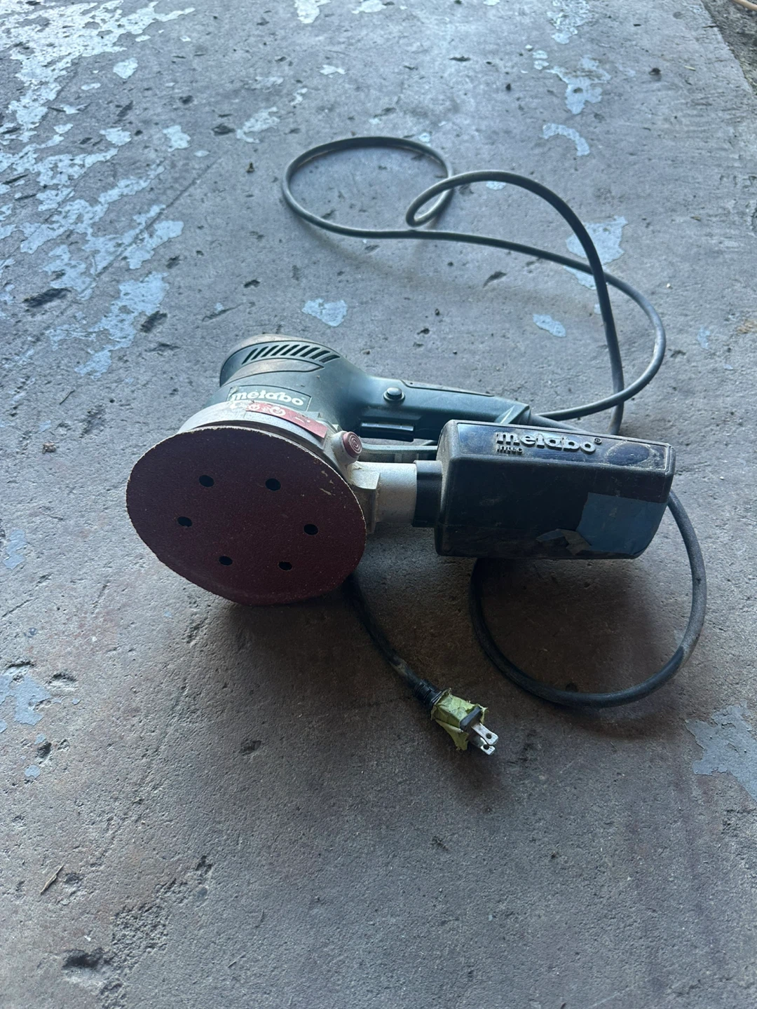 Metabo SXE 450 TurboTec Random Orbit Sander - photo 4