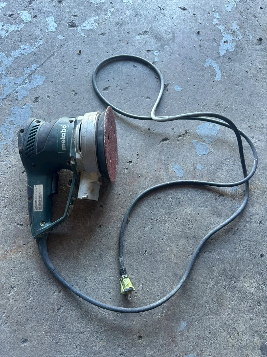 Metabo SXE 450 TurboTec Random Orbit Sander - photo 3
