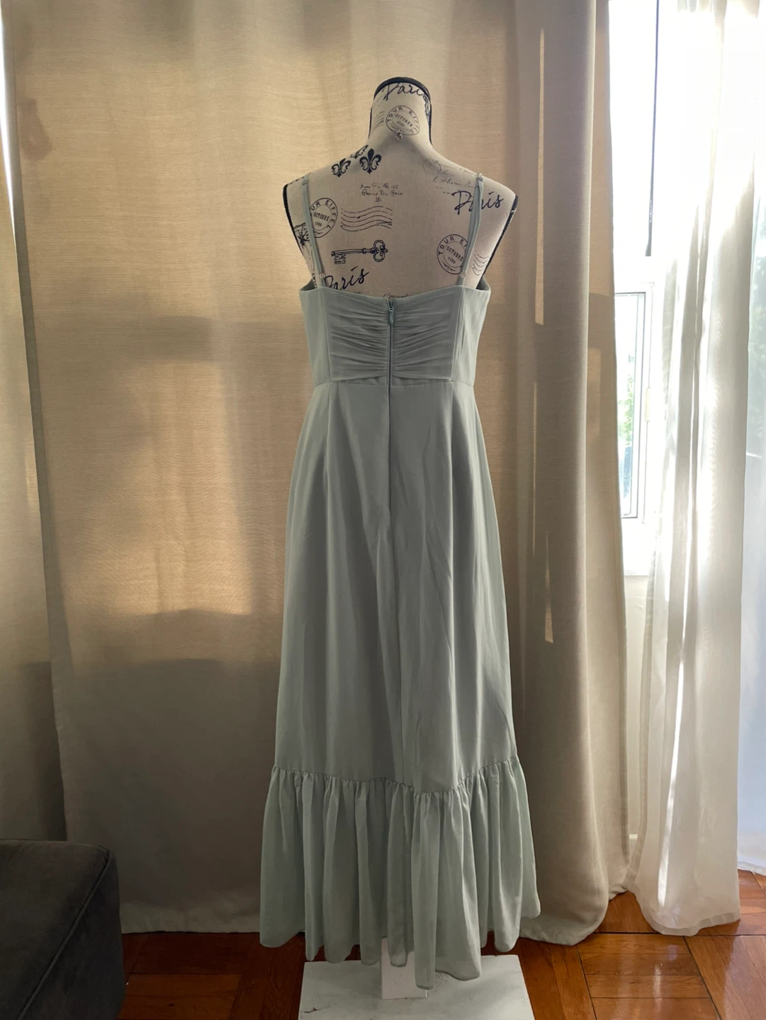 Azazie Strapless Ruffle Hem Dress - photo 4