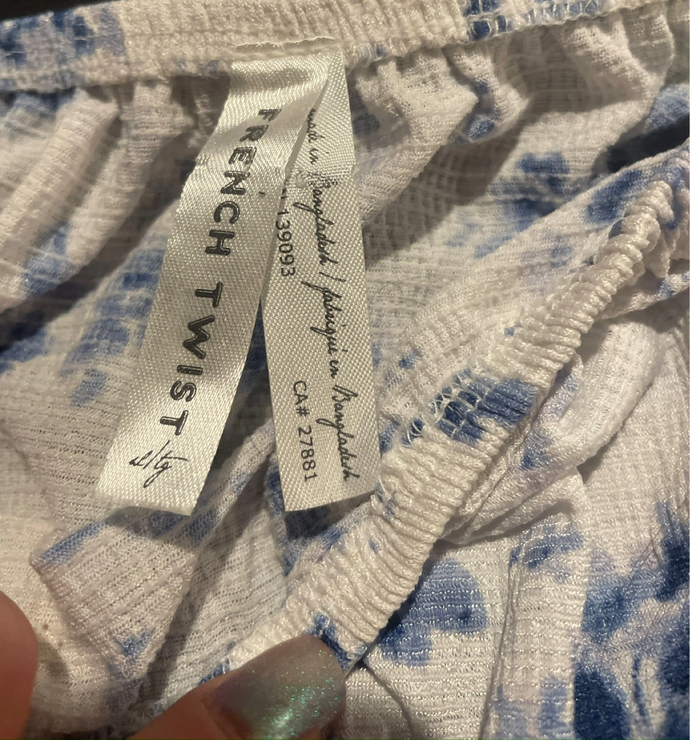 French Twist Floral Smocked Blouse - photo 3