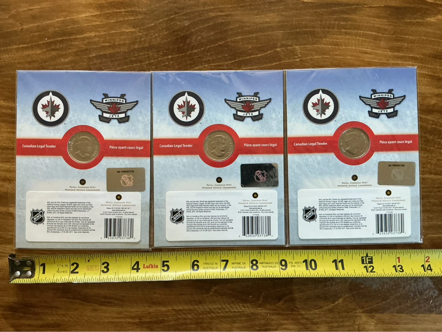 3. 2011-12 “GO WINNIPEG JETS GO” Commemorative 50cent Coin - photo 5
