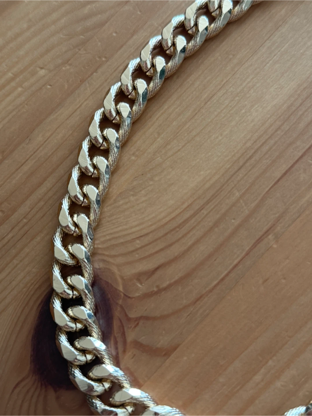 Gold Tone Chunky Chain Necklace - photo 2