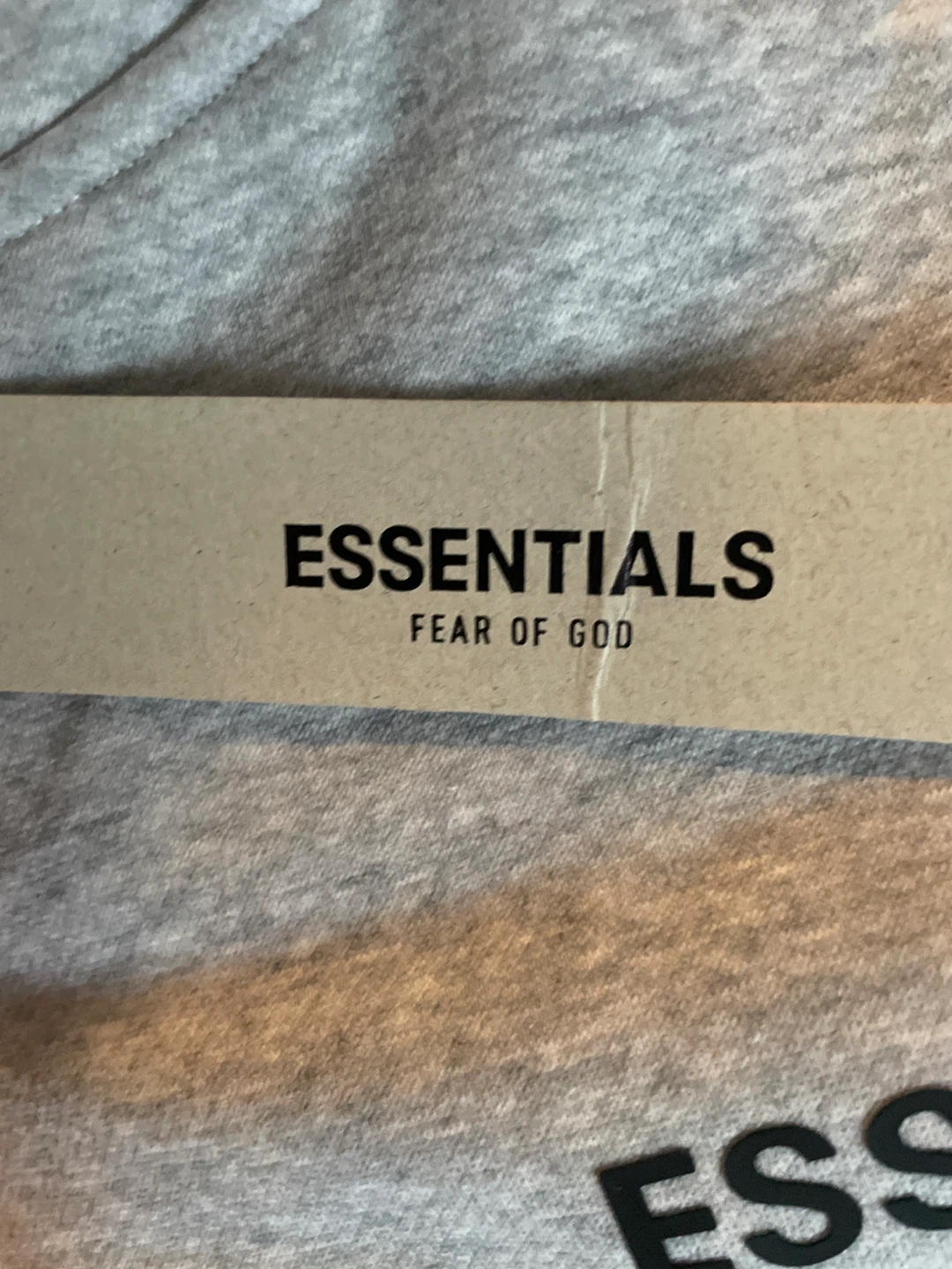 ESSENTIALS Fear of God Hoodie Grey - photo 4