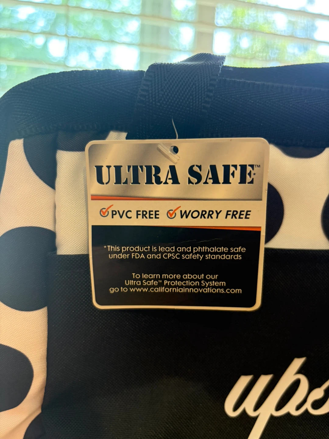 Ultra Safe Polka Dot Lunch Bag - photo 3