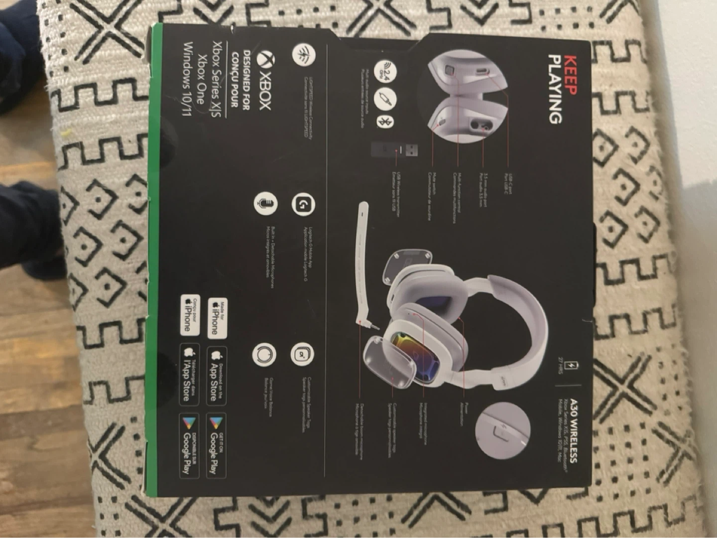 Logitech A30 Astro Wireless Gaming Headset - photo 2