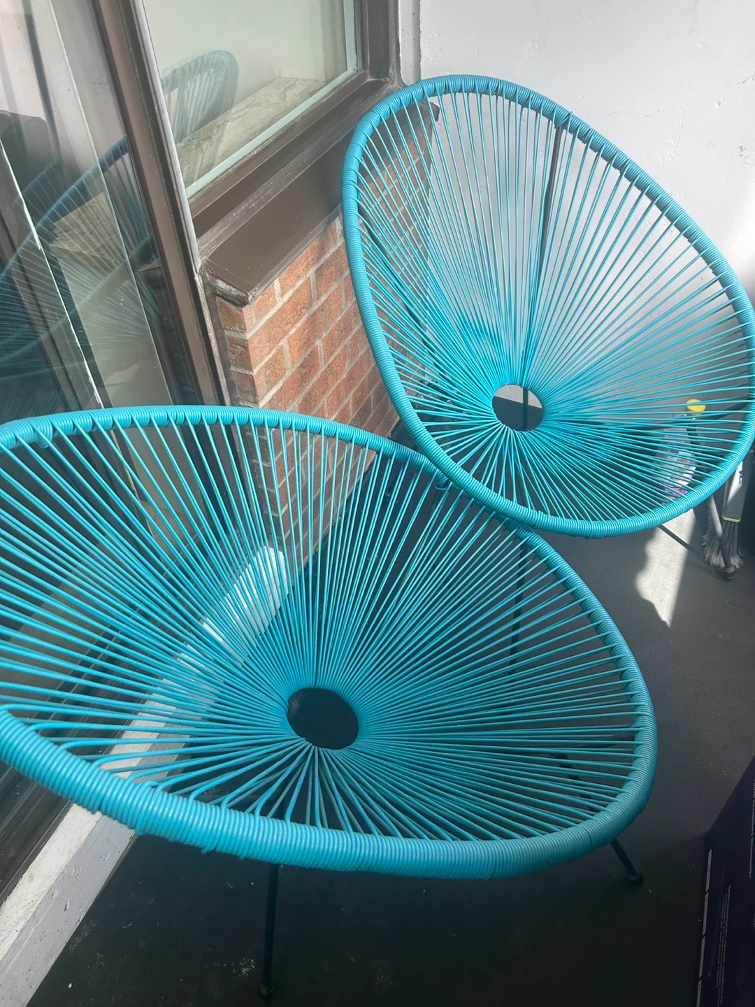 Aqua Acapulco Chairs (Set of 2)